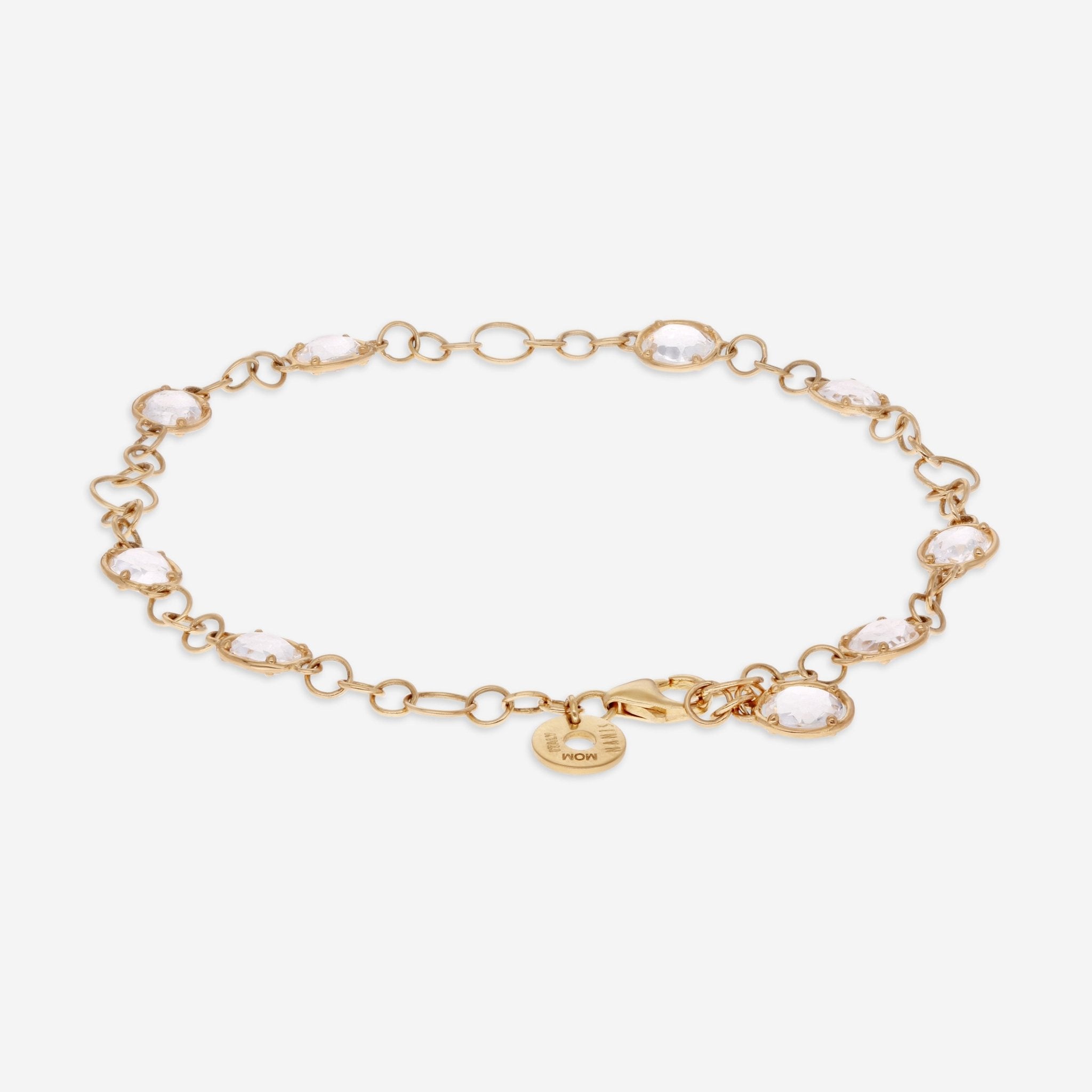 Nanis 18K Yellow Gold Natural Stone Bracelet BN1 - 565 - THE SOLIST - Nanis