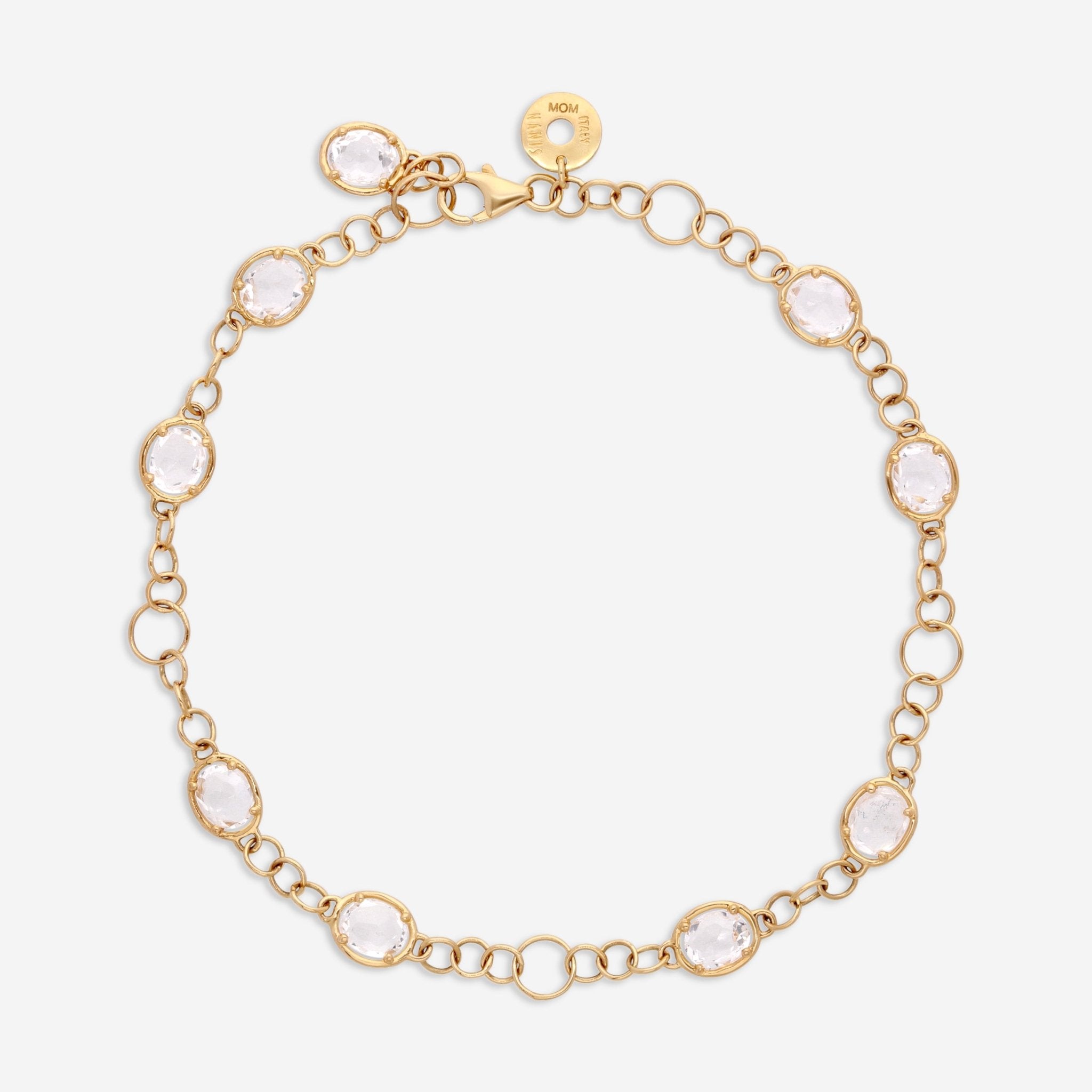 Nanis 18K Yellow Gold Natural Stone Bracelet BN1 - 565 - THE SOLIST - Nanis