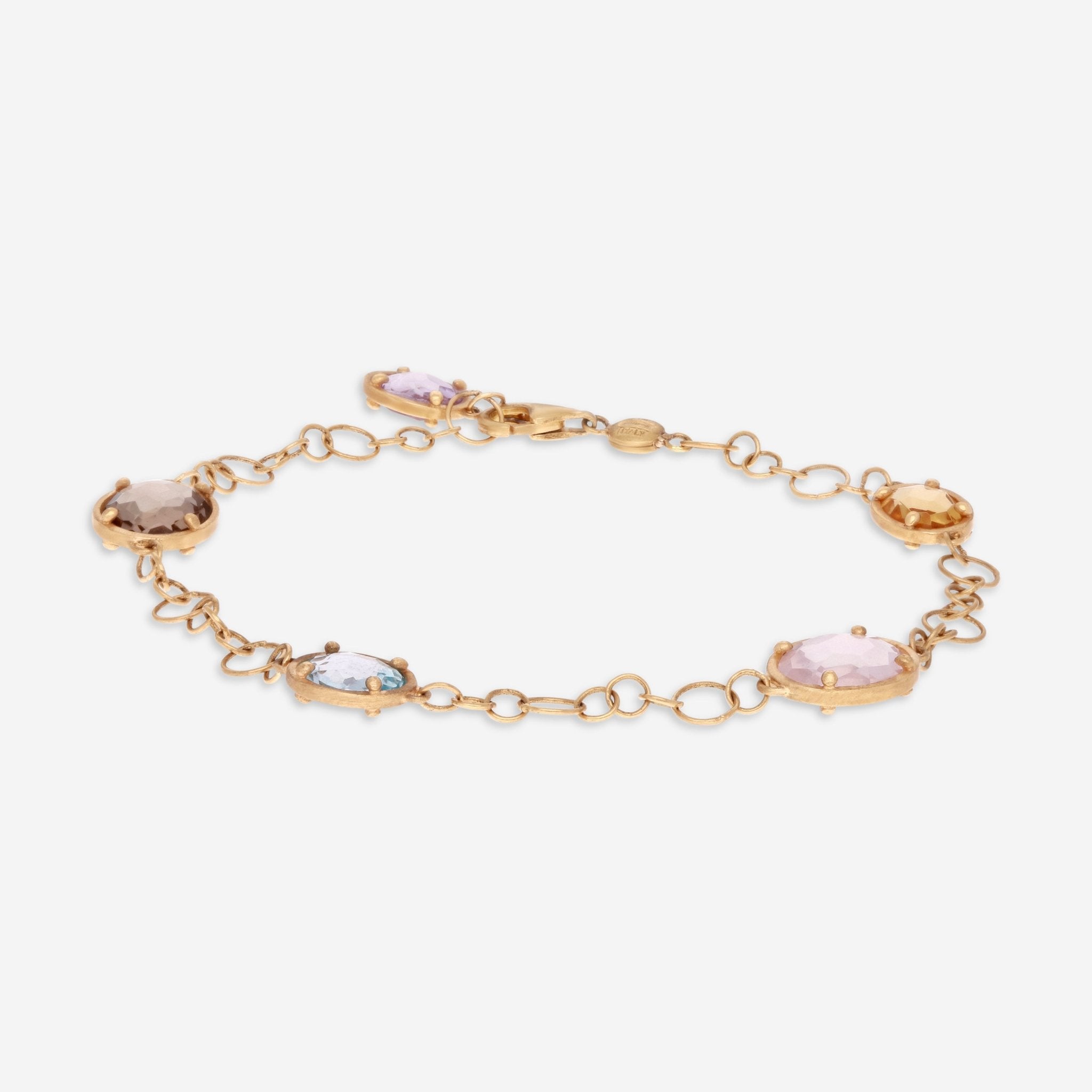 Nanis 18K Yellow Gold Natural Stone Bracelet BN6 - 515 - THE SOLIST - Nanis