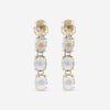 Nanis 18K Yellow Gold Natural Stone Earrings OA27 - 565 - THE SOLIST - Nanis