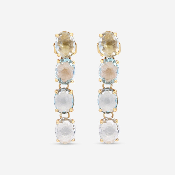 Nanis 18K Yellow Gold Natural Stone Earrings OA27 - 565 - THE SOLIST - Nanis