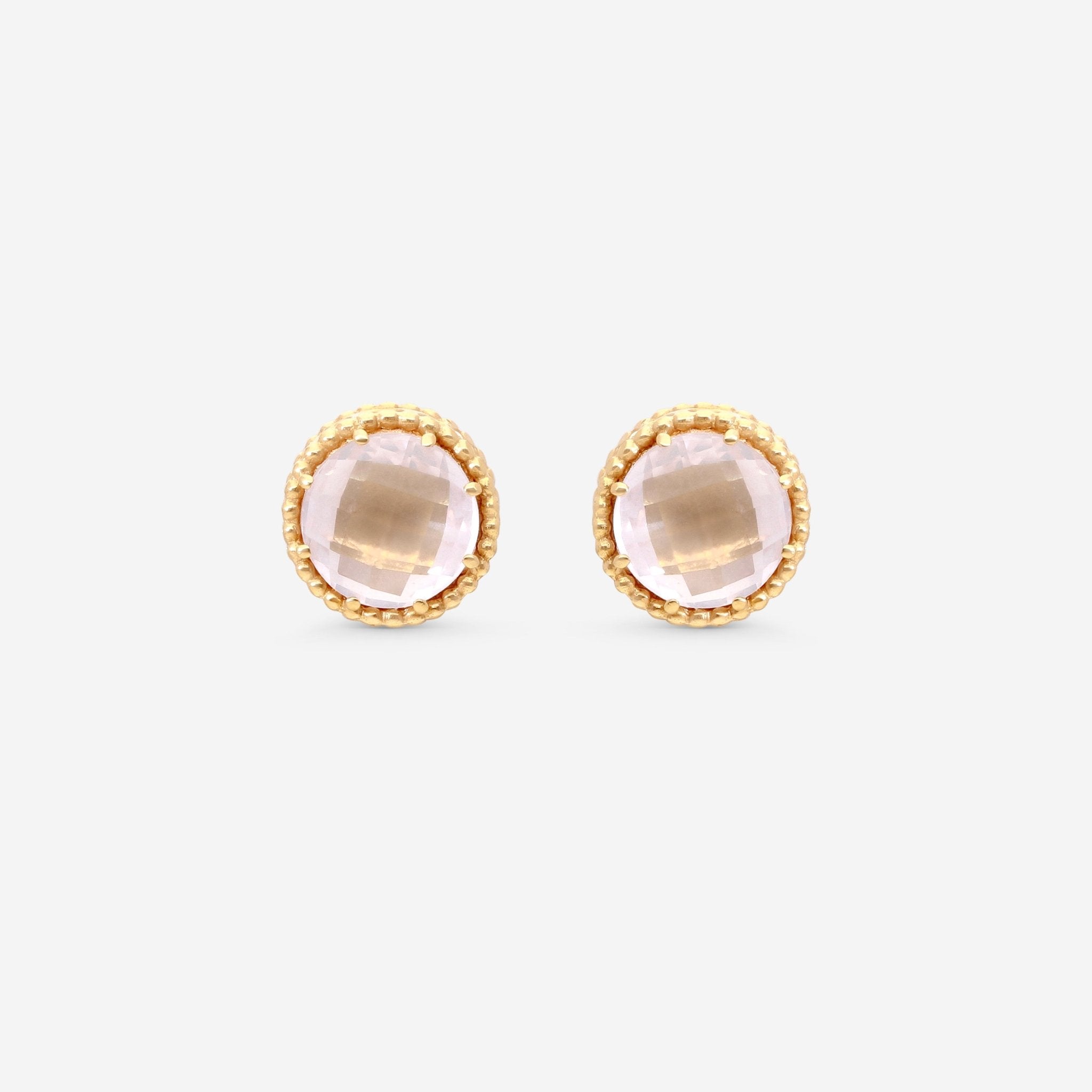 Nanis 18K Yellow Gold Natural Stone Earrings OA28 - 560 - THE SOLIST - Nanis