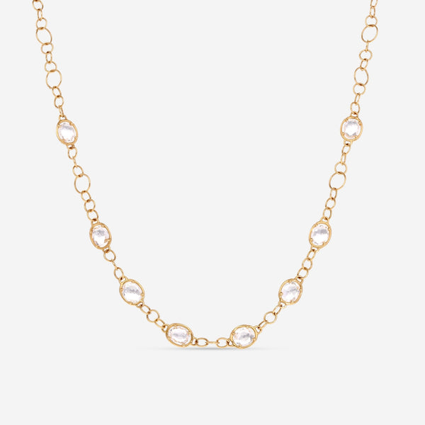 Nanis 18K Yellow Gold Natural Stone Necklace CN1 - 565 - THE SOLIST - Nanis