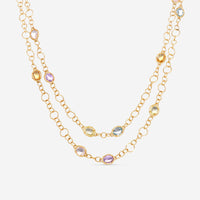 Nanis 18K Yellow Gold Natural Stone Necklace CN29 - 565 - THE SOLIST - Nanis