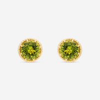 Nanis 18K Yellow Gold Peridot Stud Earrings OA19 - 560 - THE SOLIST - Nanis