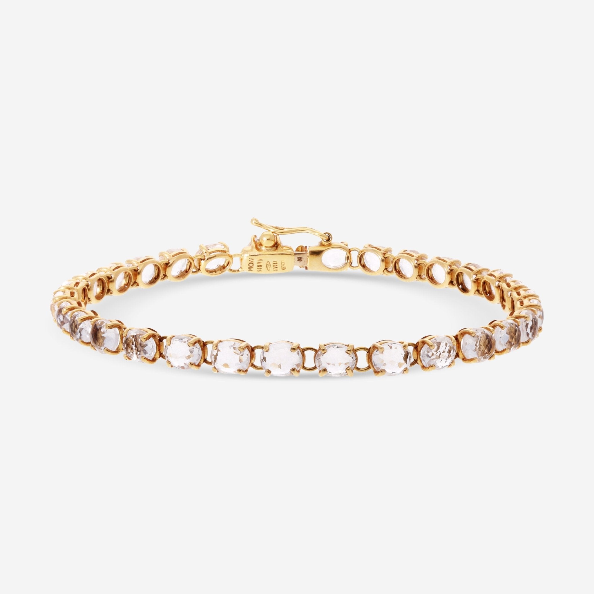 Nanis 18K Yellow Gold Rock Crystal Bracelet BI3 - 565 - THE SOLIST - Nanis