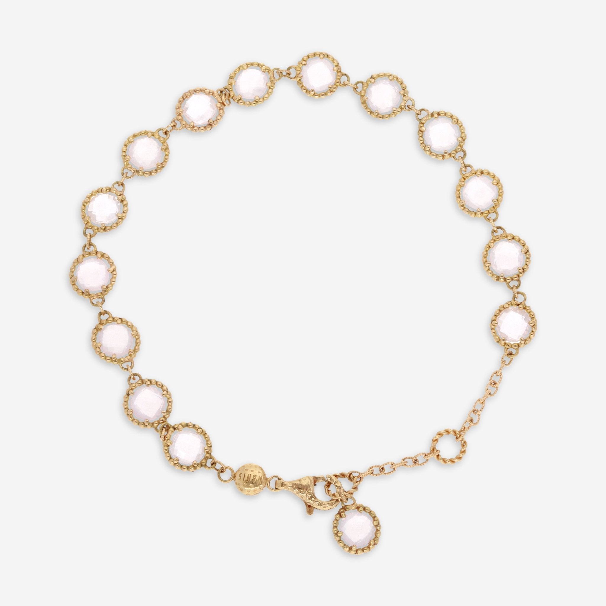 Nanis 18K Yellow Gold Rock Crystal Bracelet BN10 - 560 - THE SOLIST - Nanis