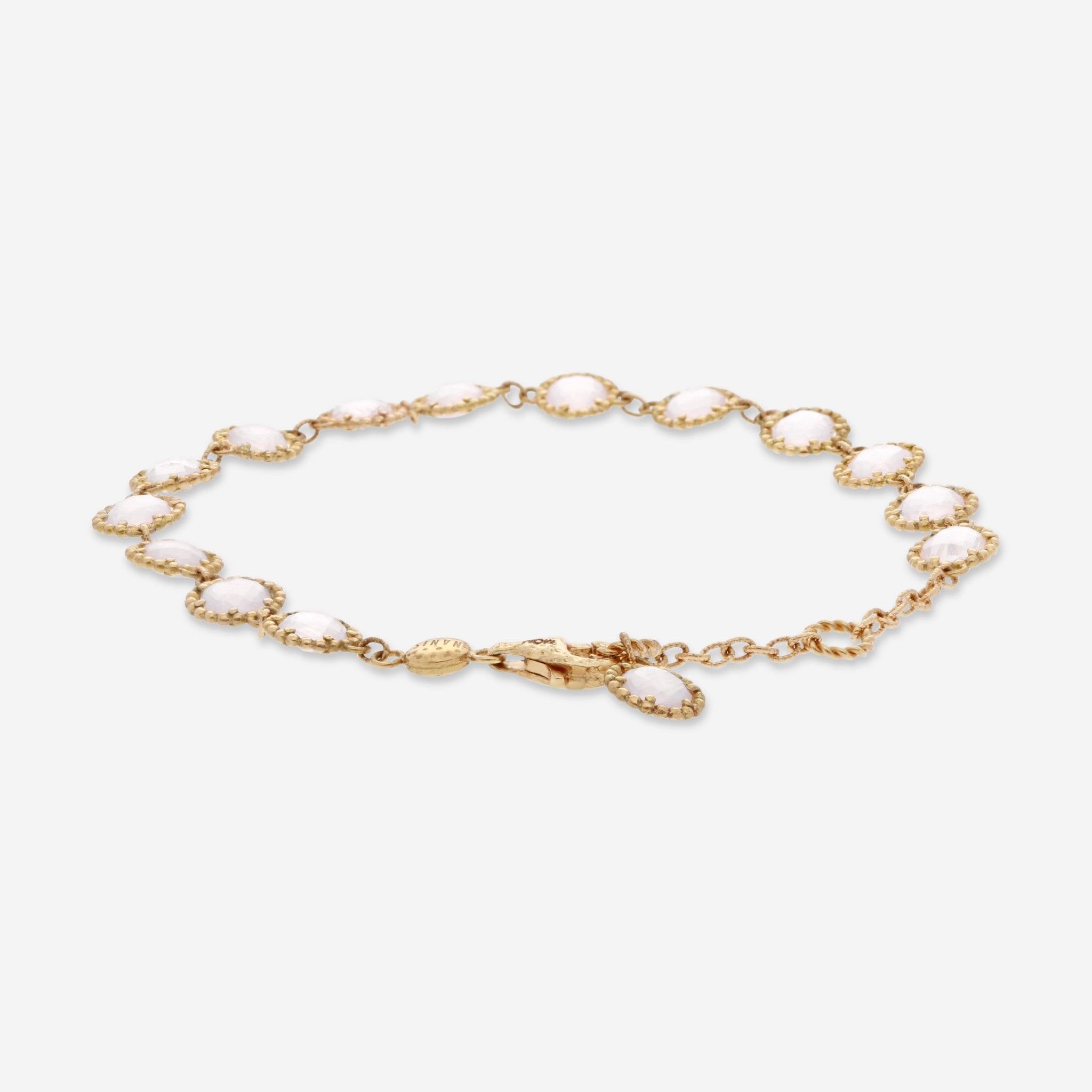 Nanis 18K Yellow Gold Rock Crystal Bracelet BN10 - 560 - THE SOLIST - Nanis