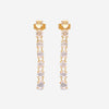 Nanis 18K Yellow Gold Rock Crystal Drop Earrings OA29 - 565 - THE SOLIST - Nanis