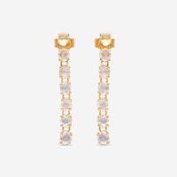 Nanis 18K Yellow Gold Rock Crystal Drop Earrings OA29 - 565 - THE SOLIST - Nanis