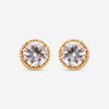 Nanis 18K Yellow Gold Rock Crystal Earrings OA17 - 560 - THE SOLIST - Nanis