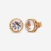 Nanis 18K Yellow Gold Rock Crystal Earrings OA17 - 560 - THE SOLIST - Nanis