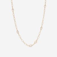 Nanis 18K Yellow Gold Rock Crystal Necklace CN2 - 565 - THE SOLIST - Nanis