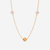 Nanis 18K Yellow Gold Rock Crystal Necklace CN3 - 568 - THE SOLIST - Nanis