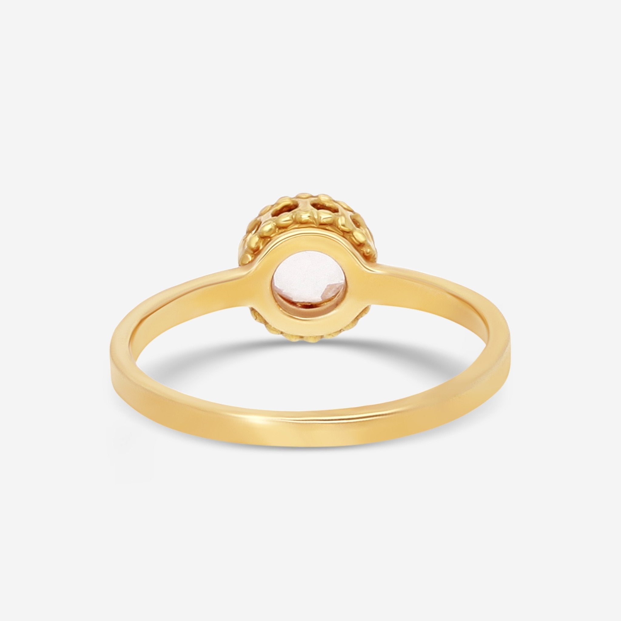 Nanis 18K Yellow Gold Rock Crystal Ring AH39 - 560 - THE SOLIST - Nanis