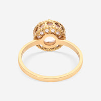 Nanis 18K Yellow Gold Rock Crystal Ring Sz. 6.25 AH40 - 560 - THE SOLIST - Nanis