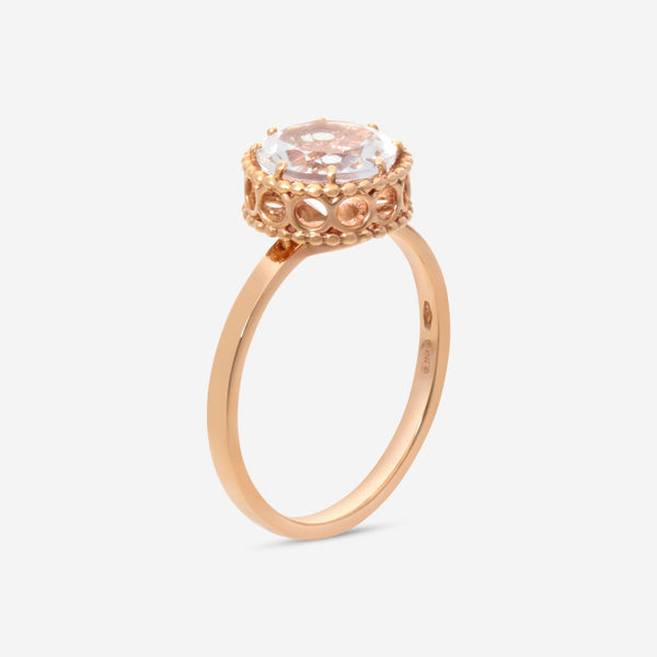 Nanis 18K Yellow Gold Rock Crystal Statement Ring AH23 - 560 - THE SOLIST - Nanis