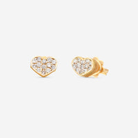 Nanis 18K Yellow & White Gold Diamond Earrings OS9 - 473 - THE SOLIST - Nanis