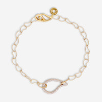 Nanis Cashmere 18K Yellow Gold Diamond Chain Bracelet BS16 - 569 - THE SOLIST - Nanis
