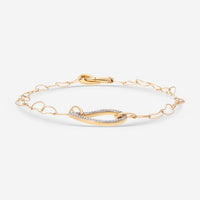 Nanis Cashmere 18K Yellow Gold Diamond Chain Bracelet BS16 - 569 - THE SOLIST - Nanis