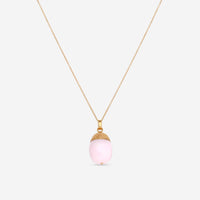 Nanis Dancing in the Rain 18K Yellow Gold Pink Opal & Diamond Pendant Necklace CS20 - 575 - THE SOLIST - Nanis