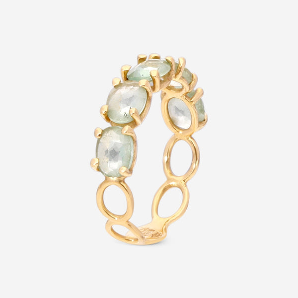 Nanis Ipanema 18K Yellow Gold Natural Stone Ring AH16 - 565 - THE SOLIST - Nanis