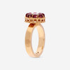 Nanis Notre Dame 18K Yellow Gold Blue Topaz & Rhodolite Cocktail Ring AH17 - 560 - THE SOLIST - Nanis