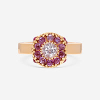 Nanis Notre Dame 18K Yellow Gold Multistone Statement Ring AH11 - 560 - THE SOLIST - Nanis