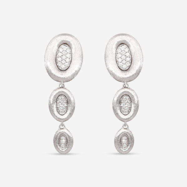 Nanis Olga 18K White Gold Diamond Drop Earrings OS1 - 503 - THE SOLIST - Nanis