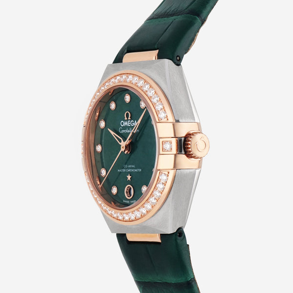 Omega Constellation Co - Axial Stainless Steel and 18K Rose Gold Automatic Ladies Watch 131.28.29.20.99.001 - THE SOLIST - Omega