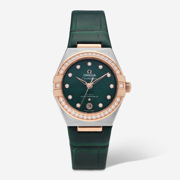 Omega Constellation Co - Axial Stainless Steel and 18K Rose Gold Automatic Ladies Watch 131.28.29.20.99.001 - THE SOLIST - Omega