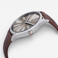 Omega De Ville Tresor Stainless Steel Diamond Quartz Ladies Watch 428.18.39.60.13.001