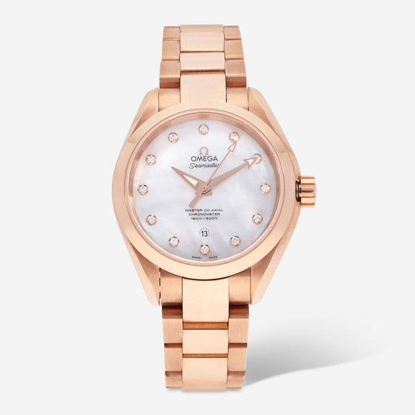 Ladies seamaster aqua terra best sale