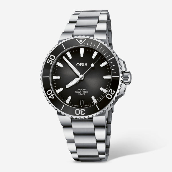Oris Aquis Date Calibre 400 Stainless Steel Automatic Men's Watch 01-400-7769-41