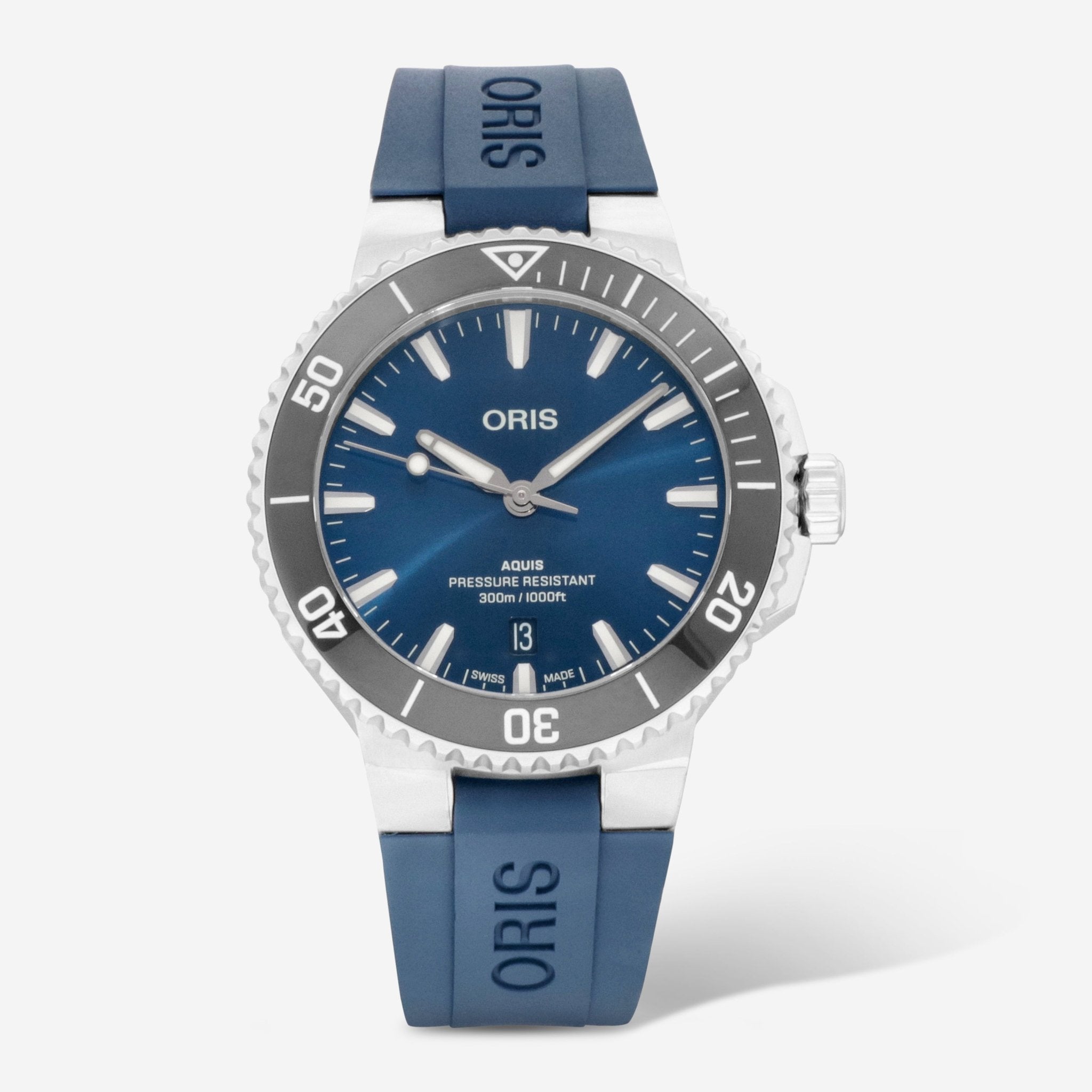 Oris Aquis Stainless Steel Automatic Men's Watch 0173377874135 - 0742235FC - THE SOLIST - Oris