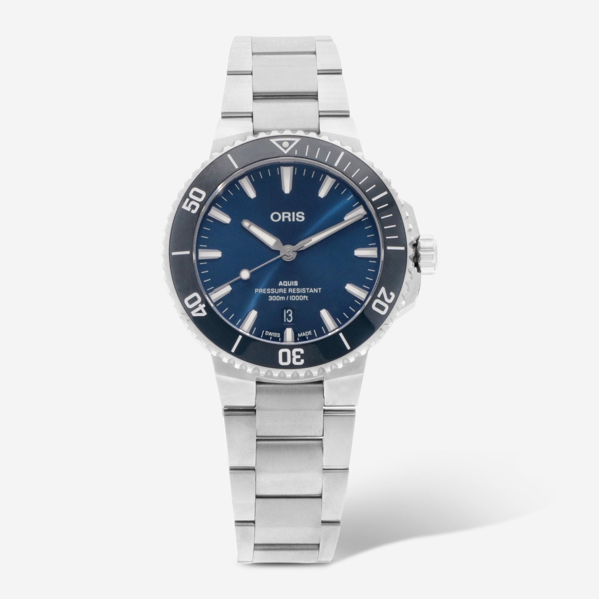 Oris Aquis Stainless Steel Automatic Men's Watch 0173377874135 - 0782204PEB - THE SOLIST - Oris