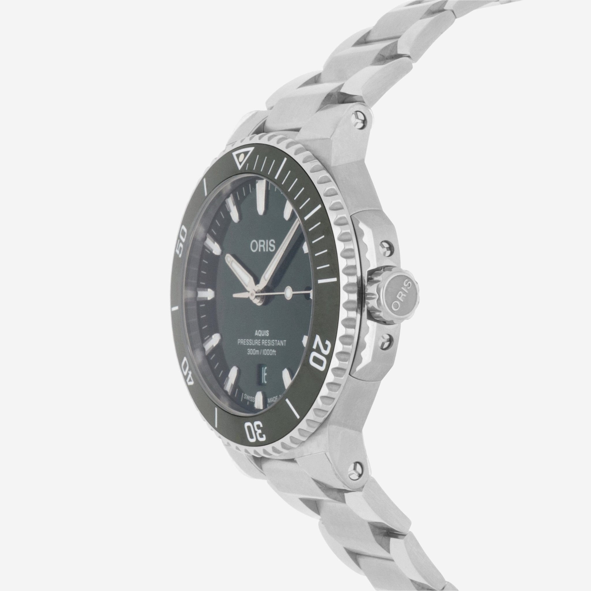 Oris Aquis Stainless Steel Automatic Men's Watch 0173377874157 - 0782204PEB - THE SOLIST - Oris