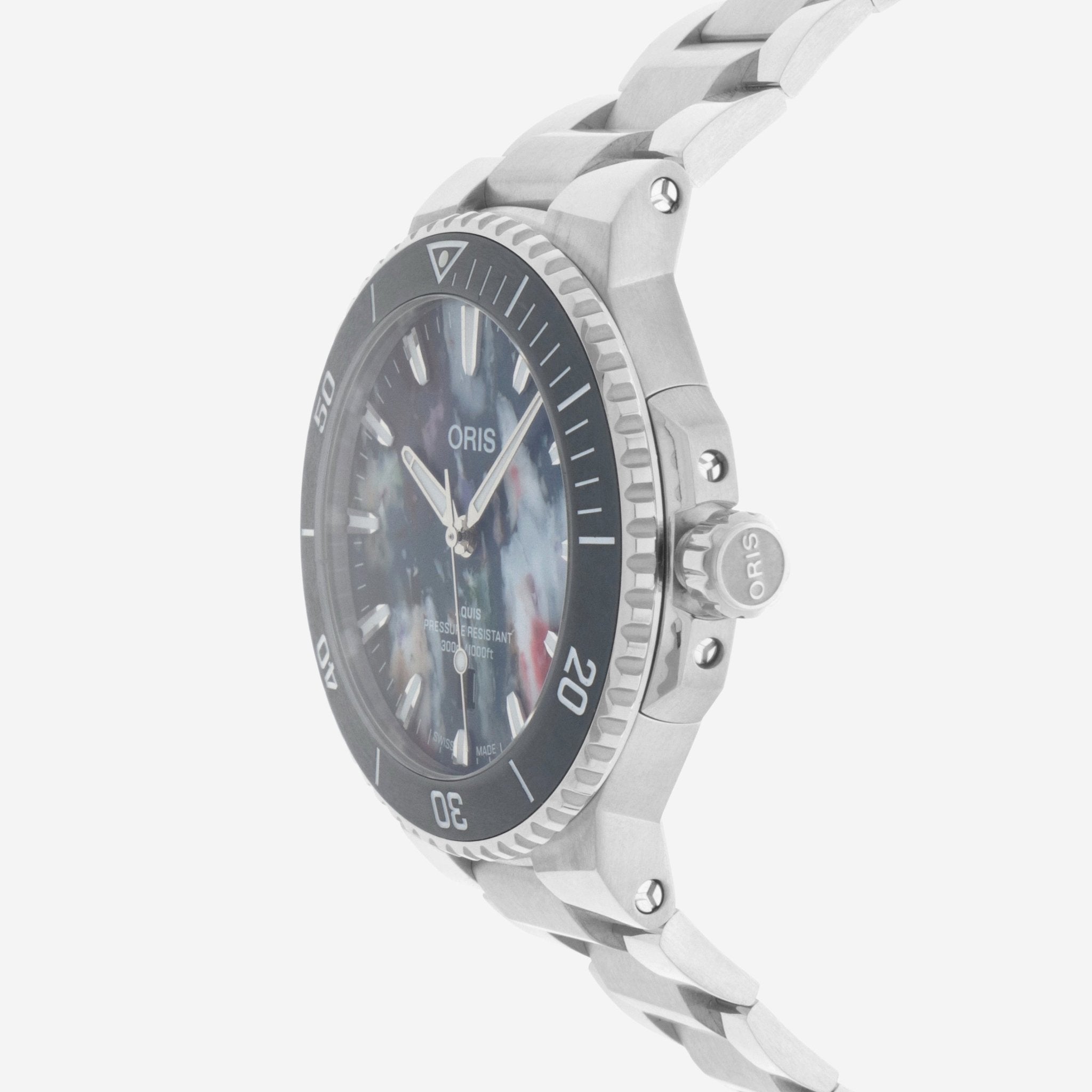 Oris Aquis Stainless Steel Automatic Men's Watch 0173377894150 - 0782304PEB - THE SOLIST - Oris