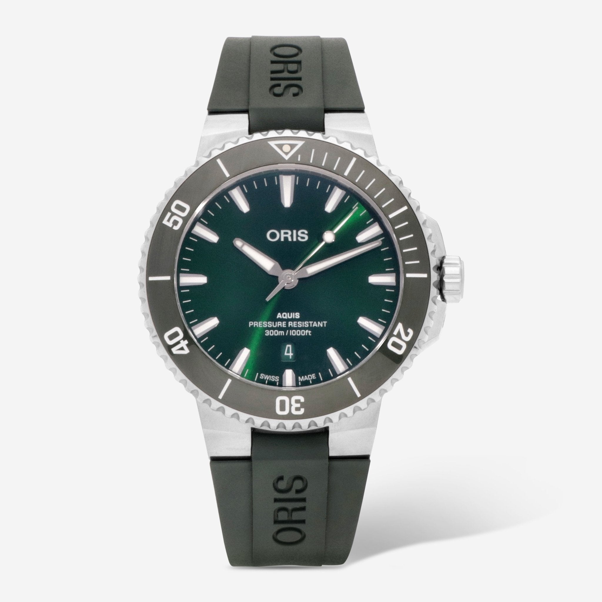 Oris Aquis Stainless Steel Automatic Men's Watch 0173377894157 - 0742337FC - THE SOLIST - Oris