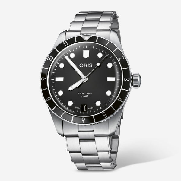 Oris Divers Sixty - Five 12H Calibre 400 Black Dial Automatic Men's Watch 0140077724054 - 0782018 - THE SOLIST - Oris