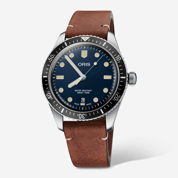 Oris Divers Sixty - Five Blue Dial Automatic Men's Watch 0173377074055 - 0752045 - THE SOLIST - Oris