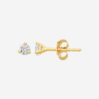 Ina Mar 14K Yellow Gold Diamond Martini Stud Earrings ST1001D-FY-025F - THE SOLIST
