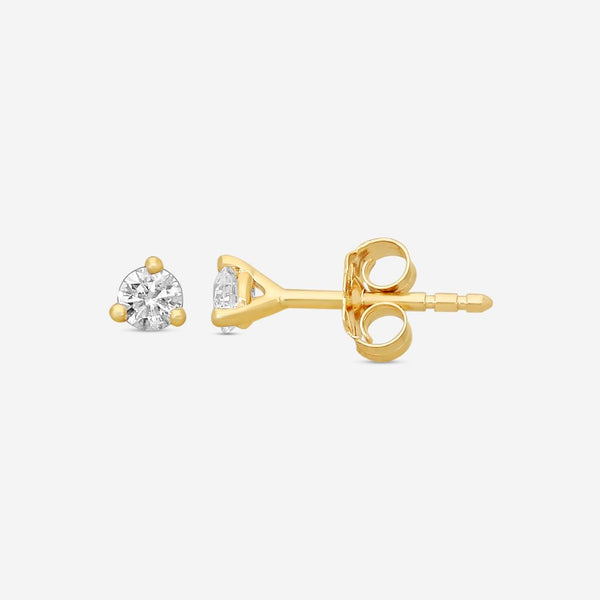 Ina Mar 14K Yellow Gold Diamond 0.20 ct. Martini Stud Earrings ST1001D-FY-020F - THE SOLIST