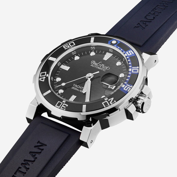 Paul Picot Yachtman III Black Dial Men's Automatic Watch P1151.NBS.SG.3614CM010