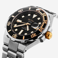 Paul Picot Yachtman Club Black Dial Stainless Steel Men's Automatic Watch P1251NR.SG.4000.3614 - THE SOLIST