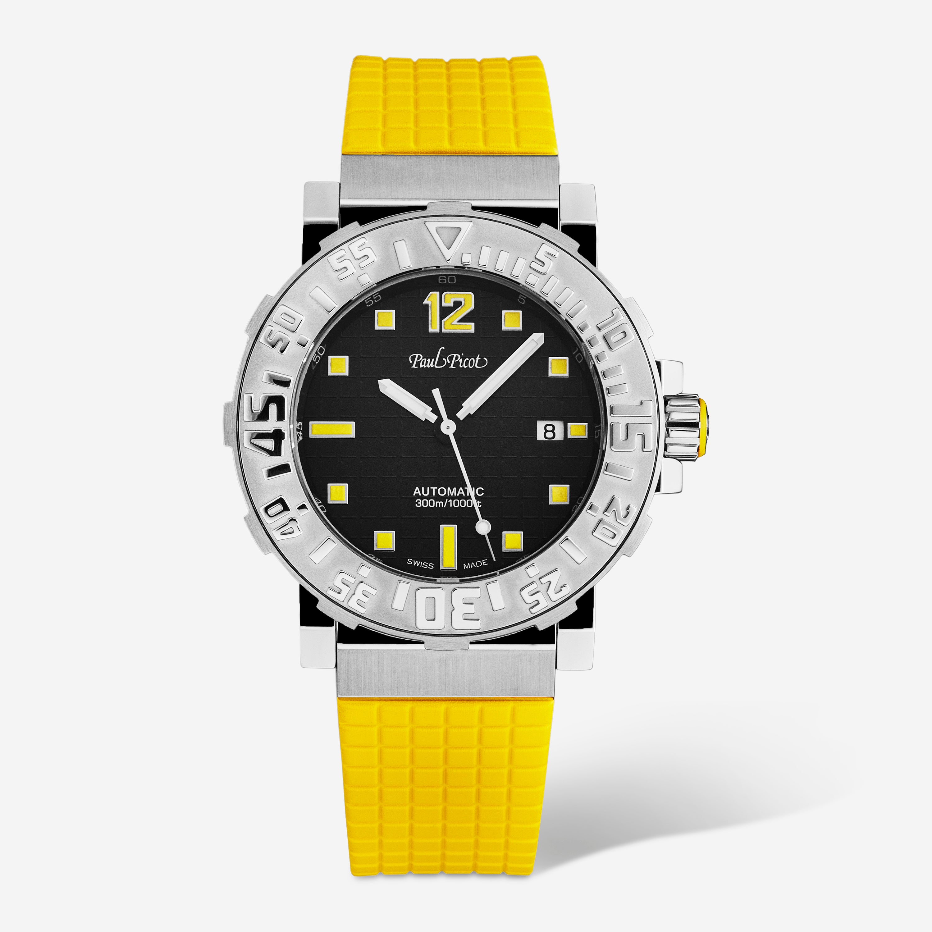 Paul Picot C-Type Black Dial Men's Automatic Watch P4118.SNGN.3012 - THE SOLIST