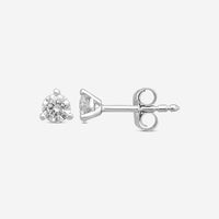 Ina Mar 14K White Gold Diamond Martini Stud Earrings ST1001D-FW-033F - THE SOLIST