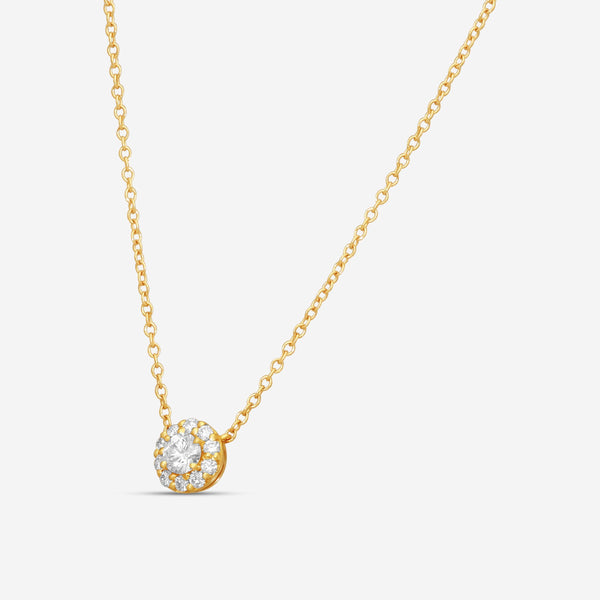 Suna 18K Rose Gold Diamond Pendant Necklace N7567PG50