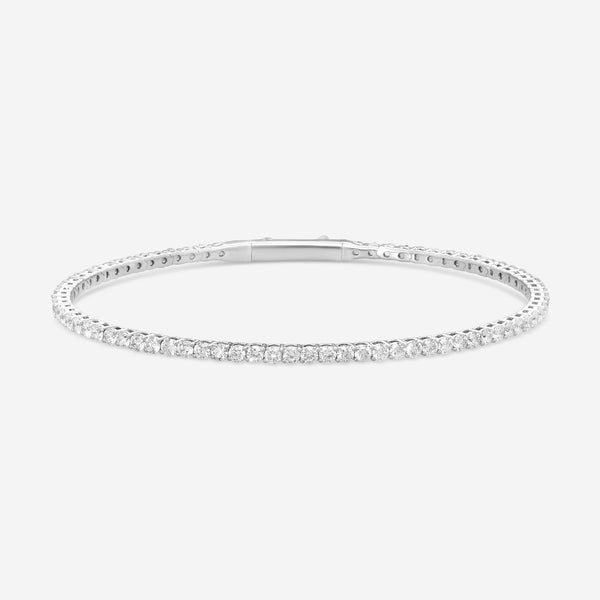 Ina Mar 14K White Gold Diamond Flex 3 ct. Tennis Bangle Bracelet B1100C-FW-300F - THE SOLIST