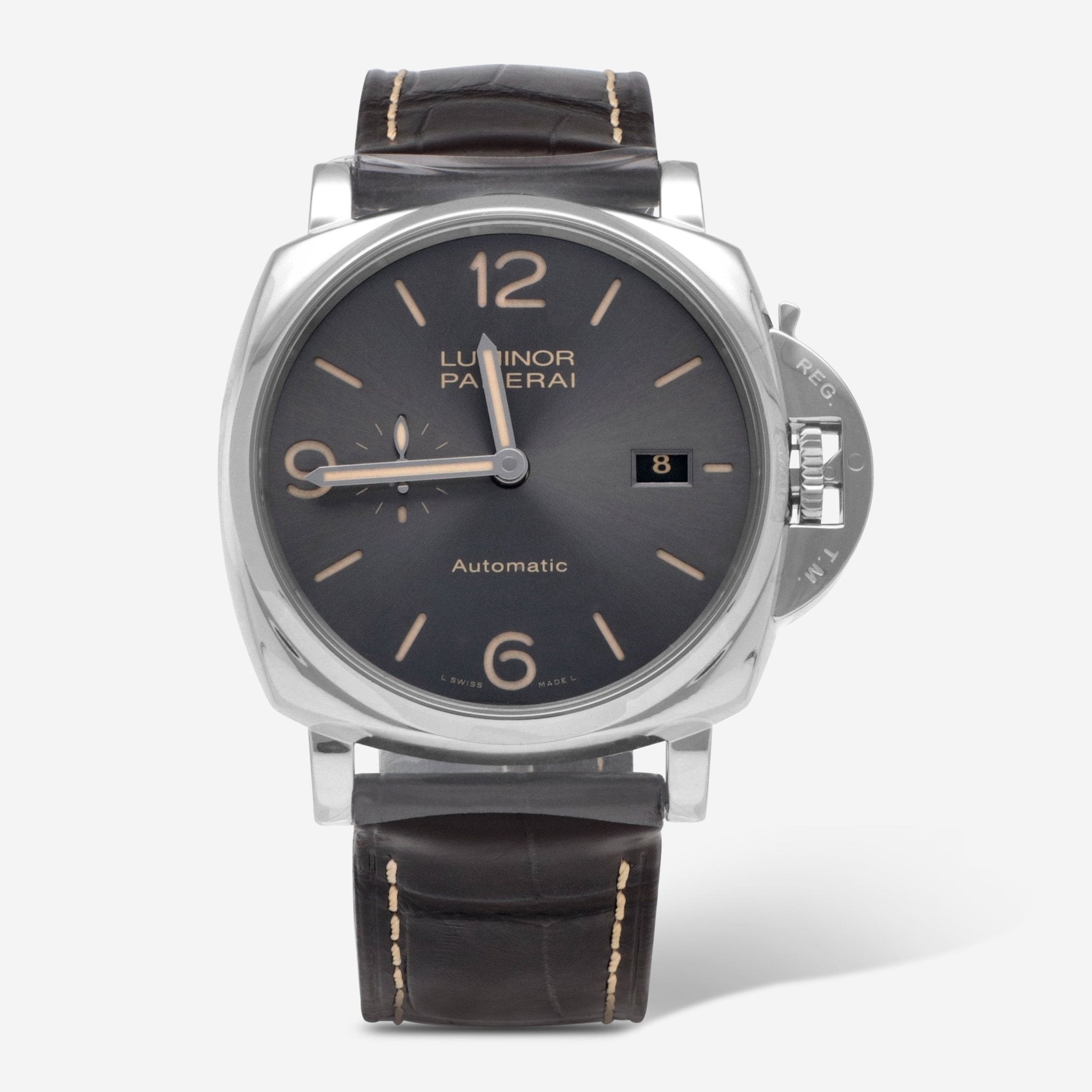 Panerai Luminor Due 3 Days Stainless Steel Automatic Men s Watch PAM00943 THE SOLIST